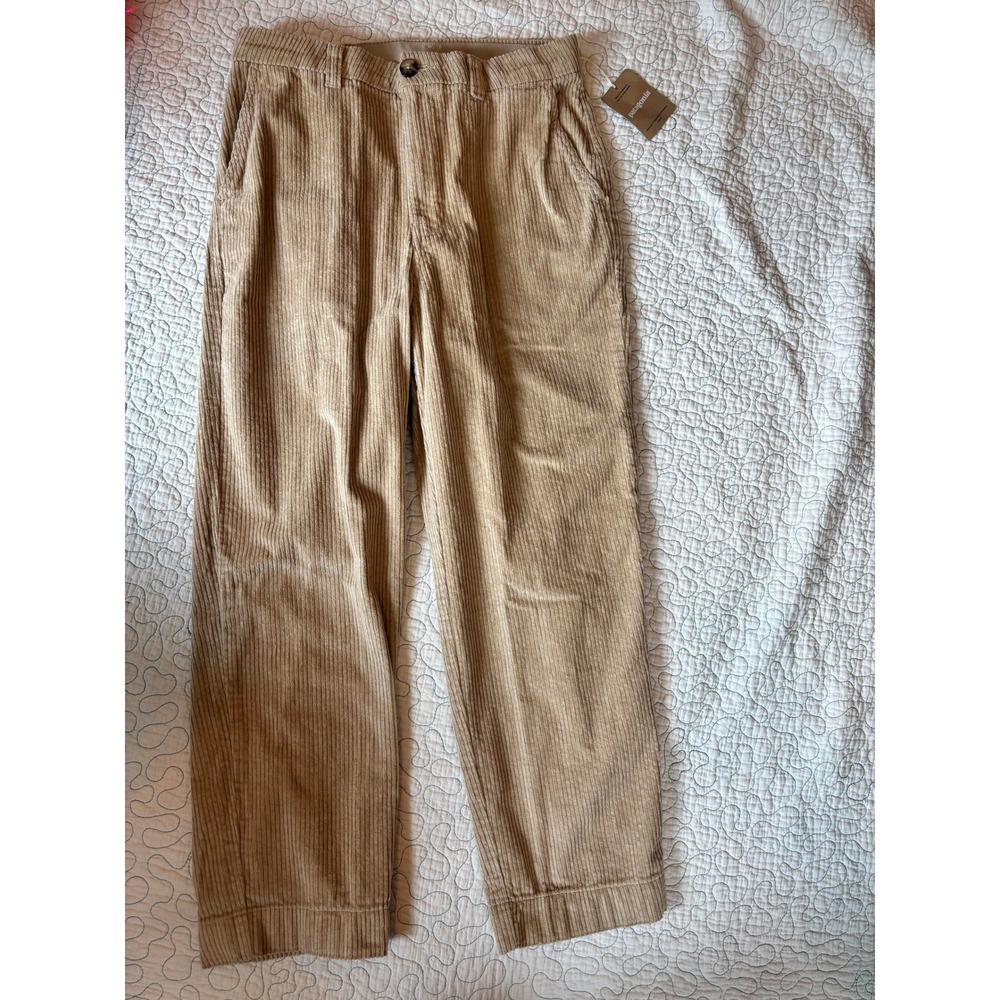 Patagonia Womens Wide Wale Corduroy Pants Oar Tan Brown Size 10